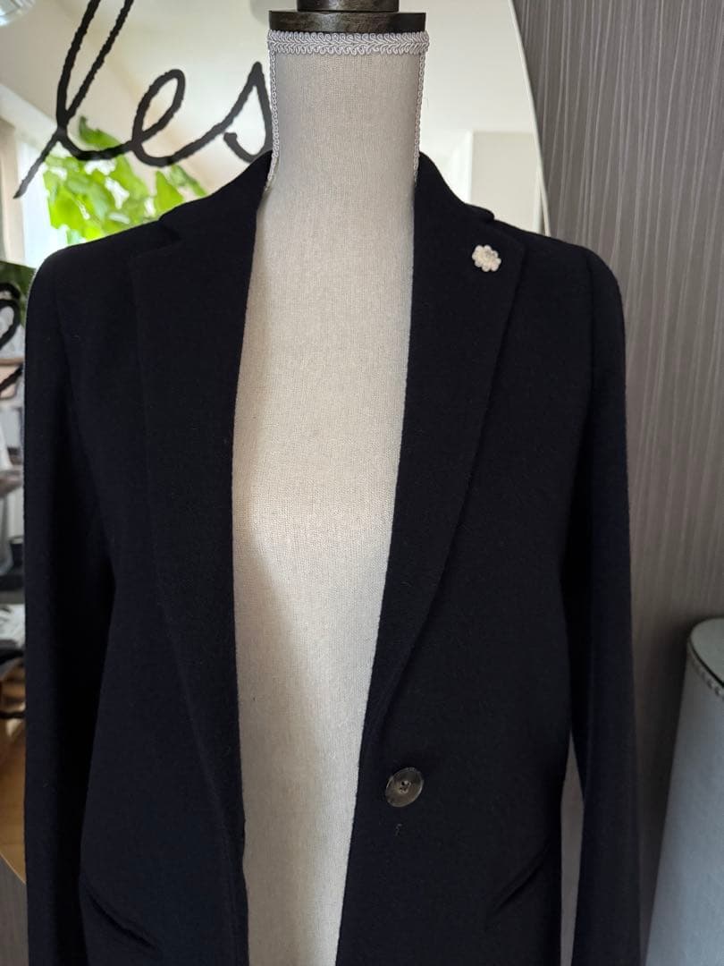 ラルディーニ　レディースカシミア100 チェスターコート　38