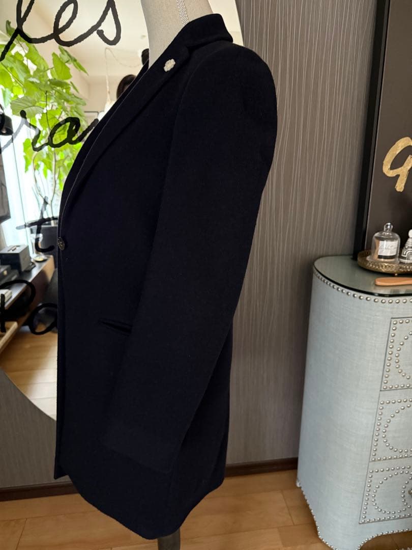 ラルディーニ　レディースカシミア100 チェスターコート　38