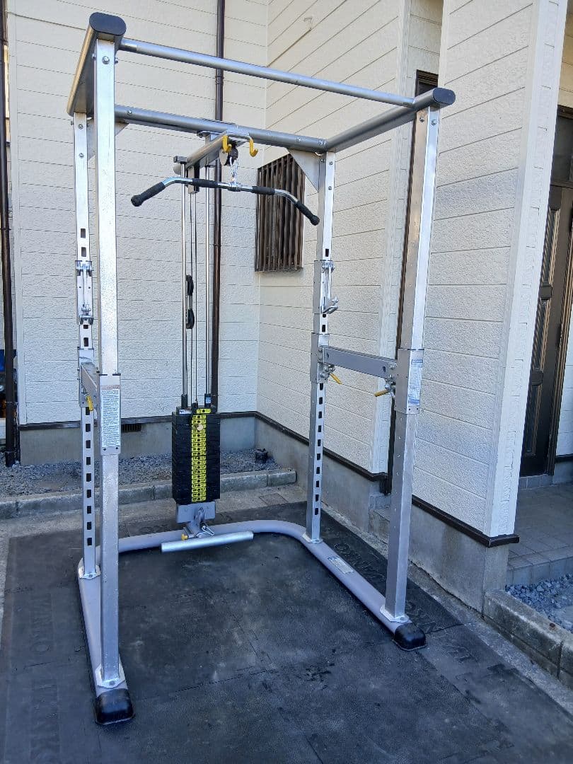 TUFF STUFF パワーラック CPR-265 ラットプル/ベンチ付き