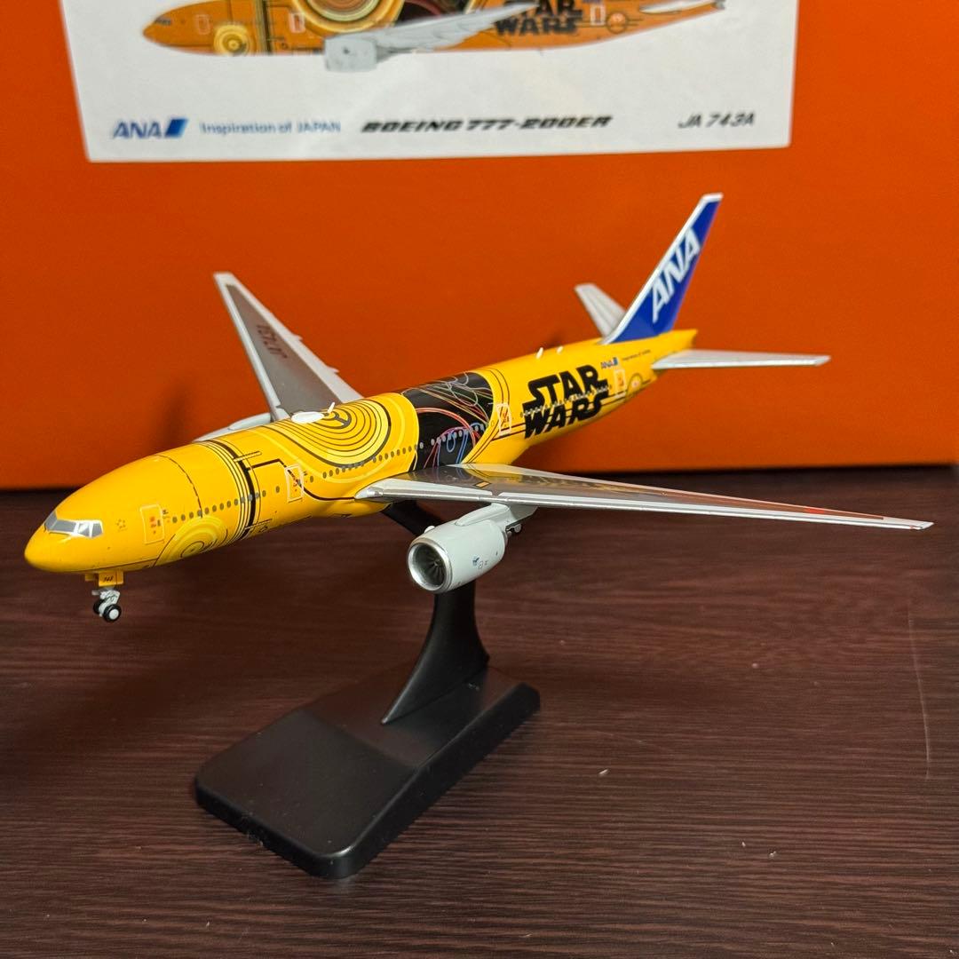 が*ち様 JC ANA C-3PO B777-200ER JA743A 1/40