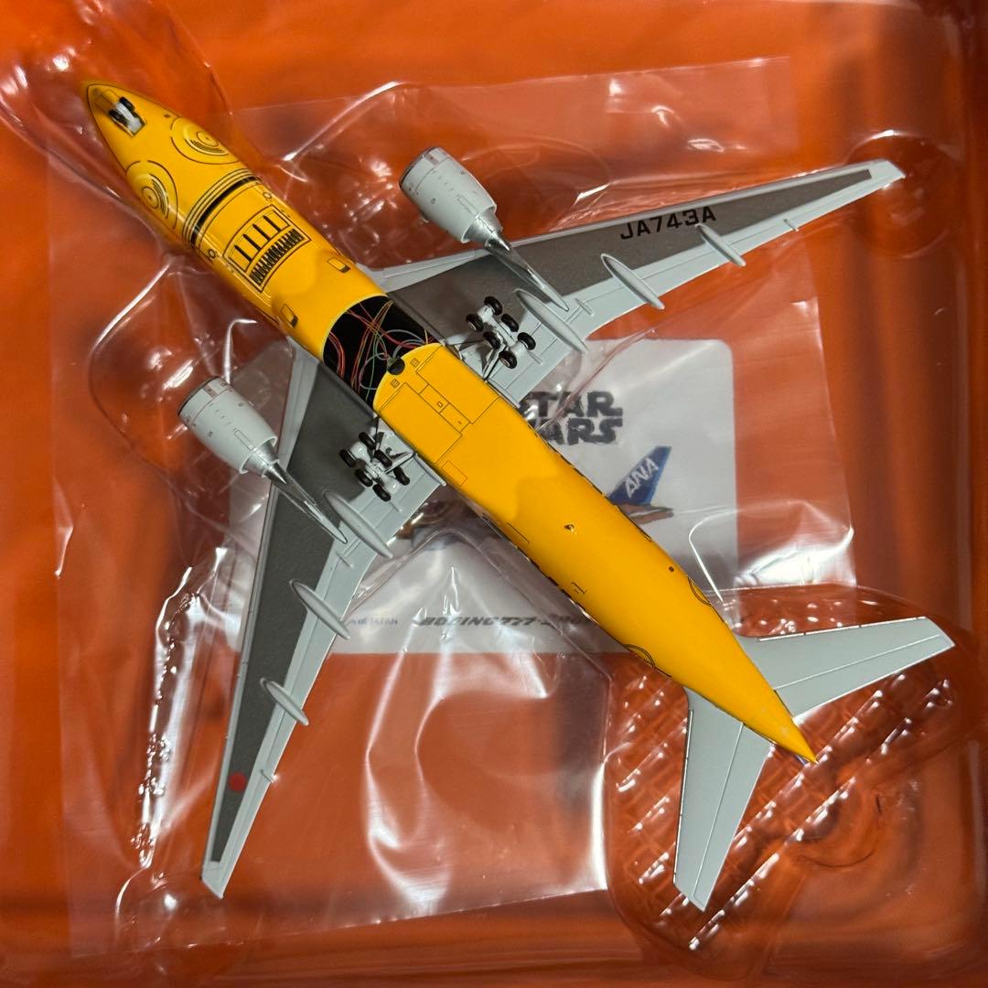 が*ち様 JC ANA C-3PO B777-200ER JA743A 1/40
