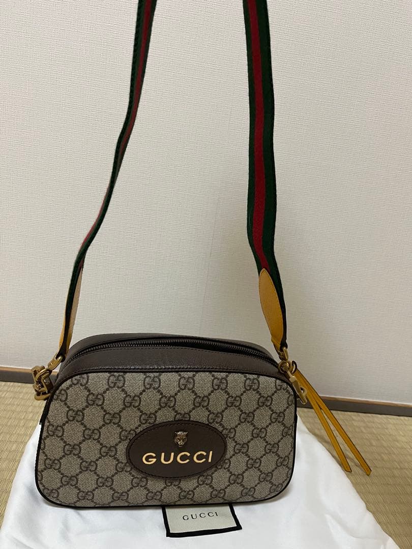 GUCCI グッチ GGスモール メッセンジャーバッグ ショルダーバッグ