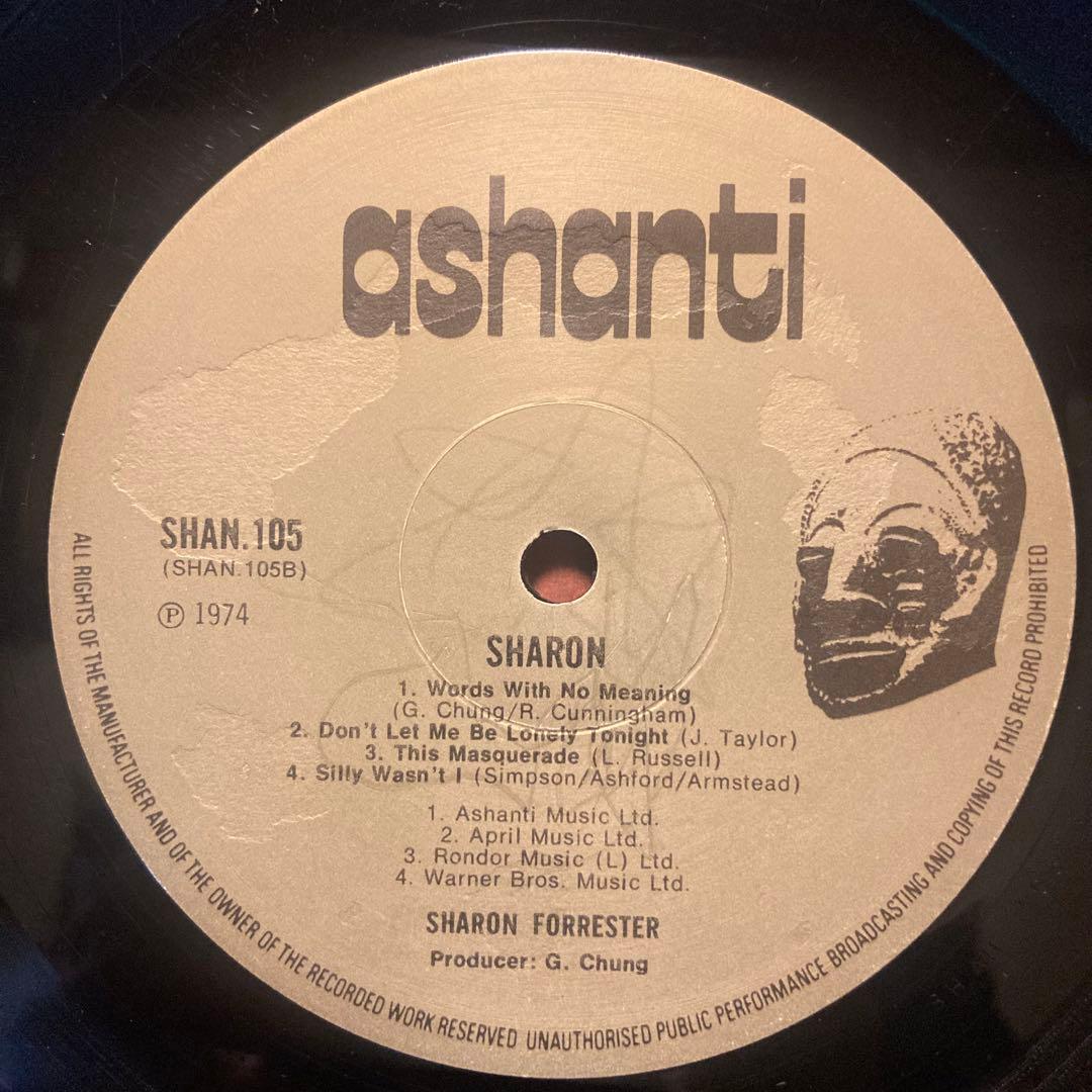 オリジナル1stプレス！ラヴァーズ名盤　Sharon Forrester LP