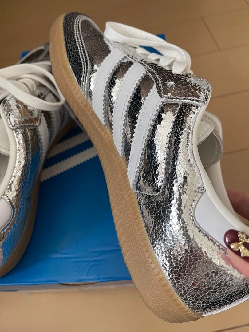 adidas サンバOG adidas originals シルバー24.5㎝