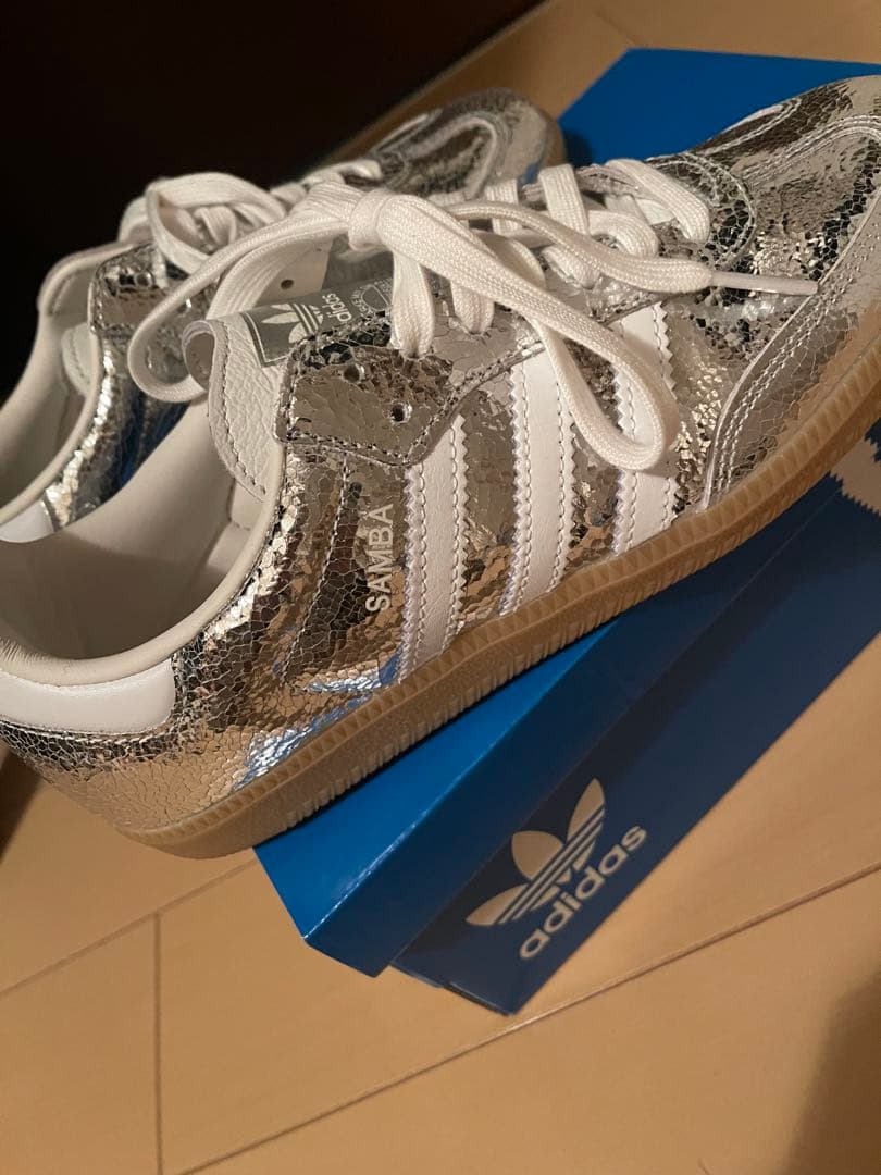 adidas サンバOG adidas originals シルバー24.5㎝