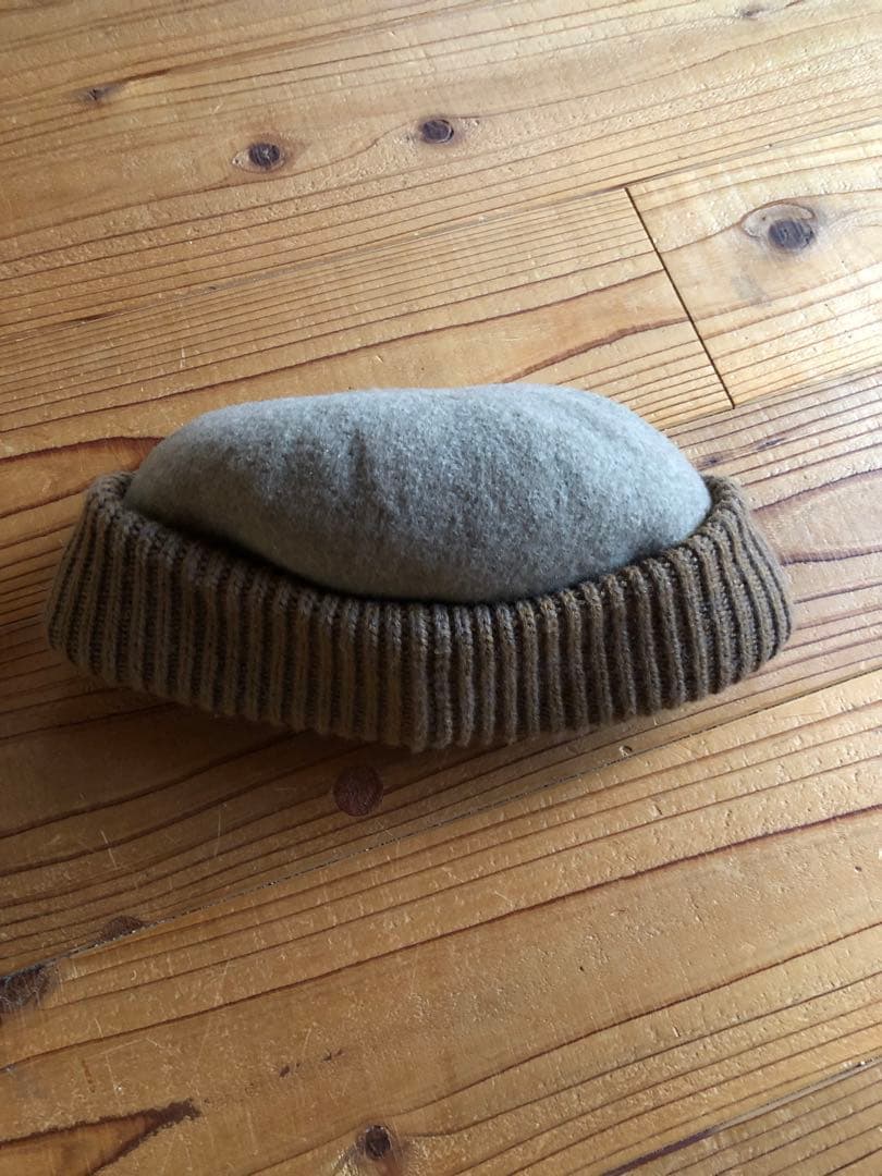 chisaki チサキ　ウールキャップ　ニット帽