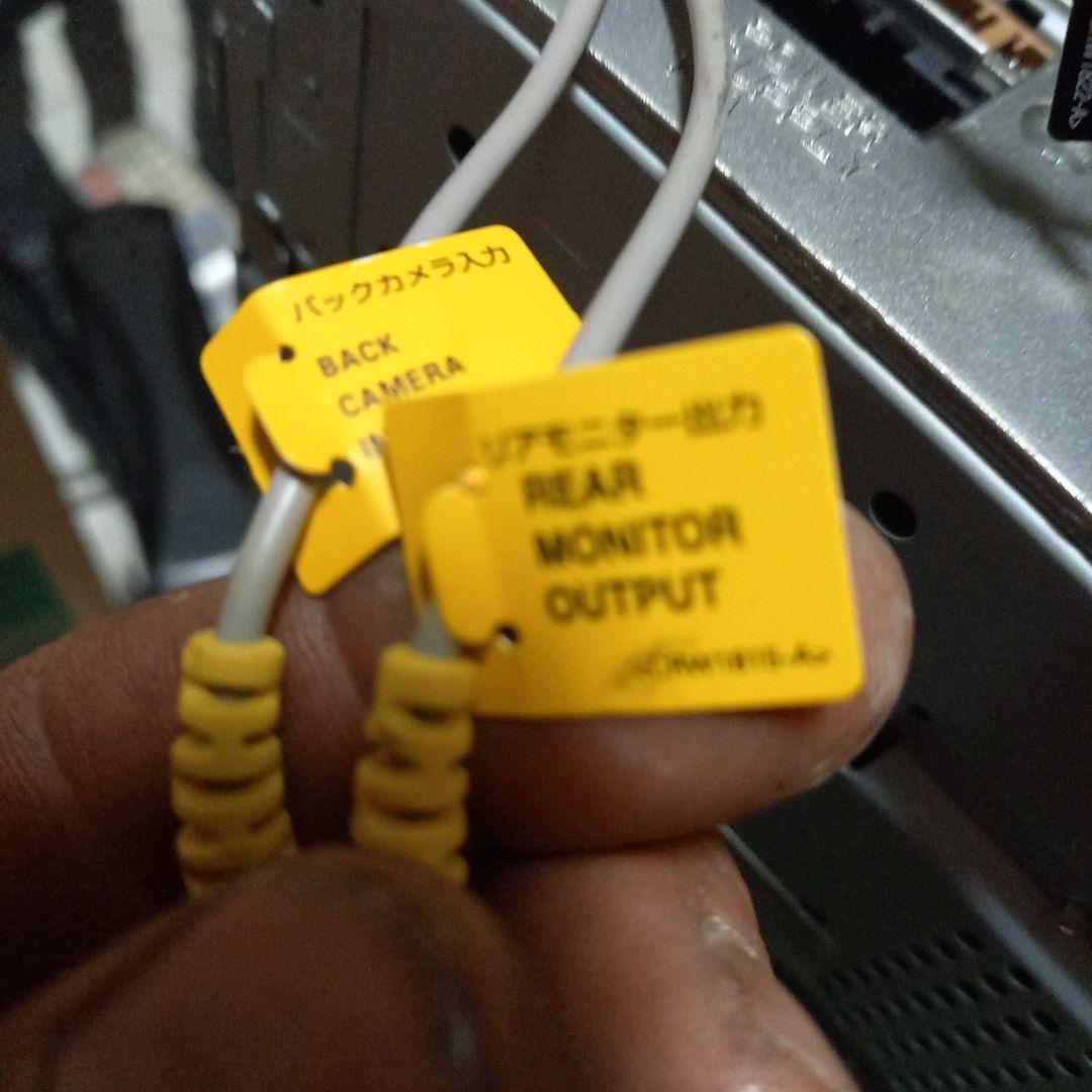 カロッツエリアナビ、フルセグ、Bluetooth　新品フィルム付き