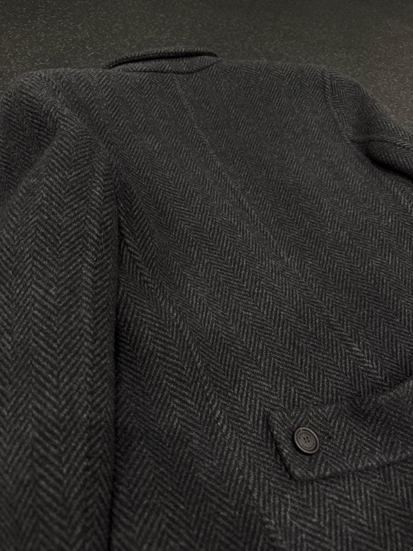 BURBERRY PRORSUM ウールコート（チャコールグレー）（IT46）