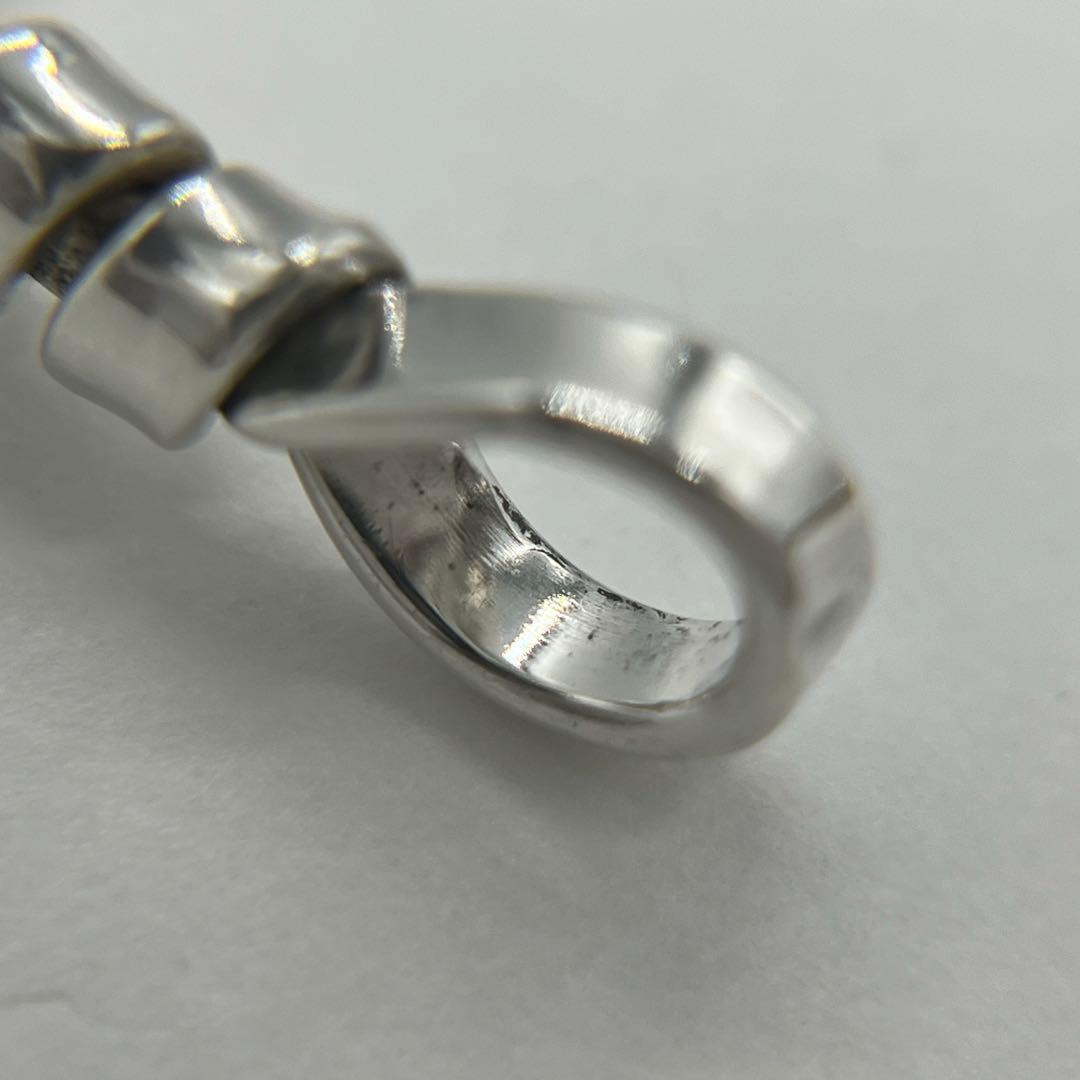 ティファニー TIFFANY フックアンドアイ バングル SV YG コンビ