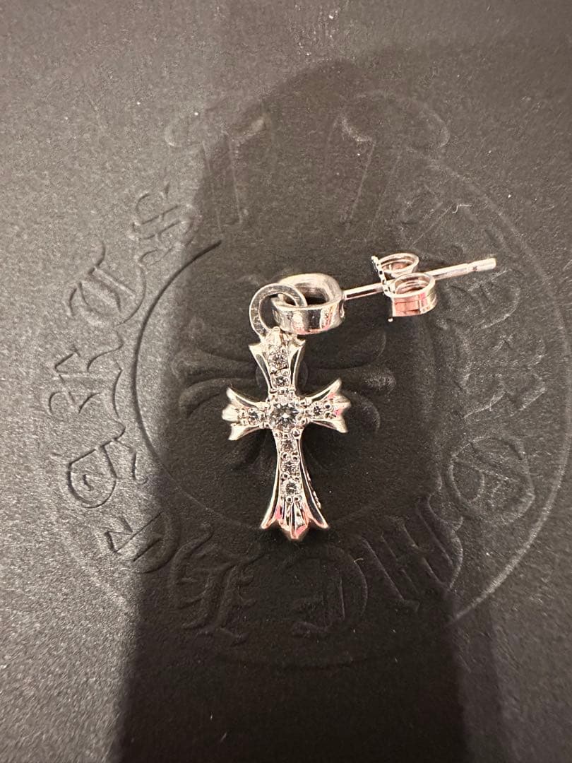 アクセサリー CHROME HEARTS BABYFAT EARRING 18KDIAMOND