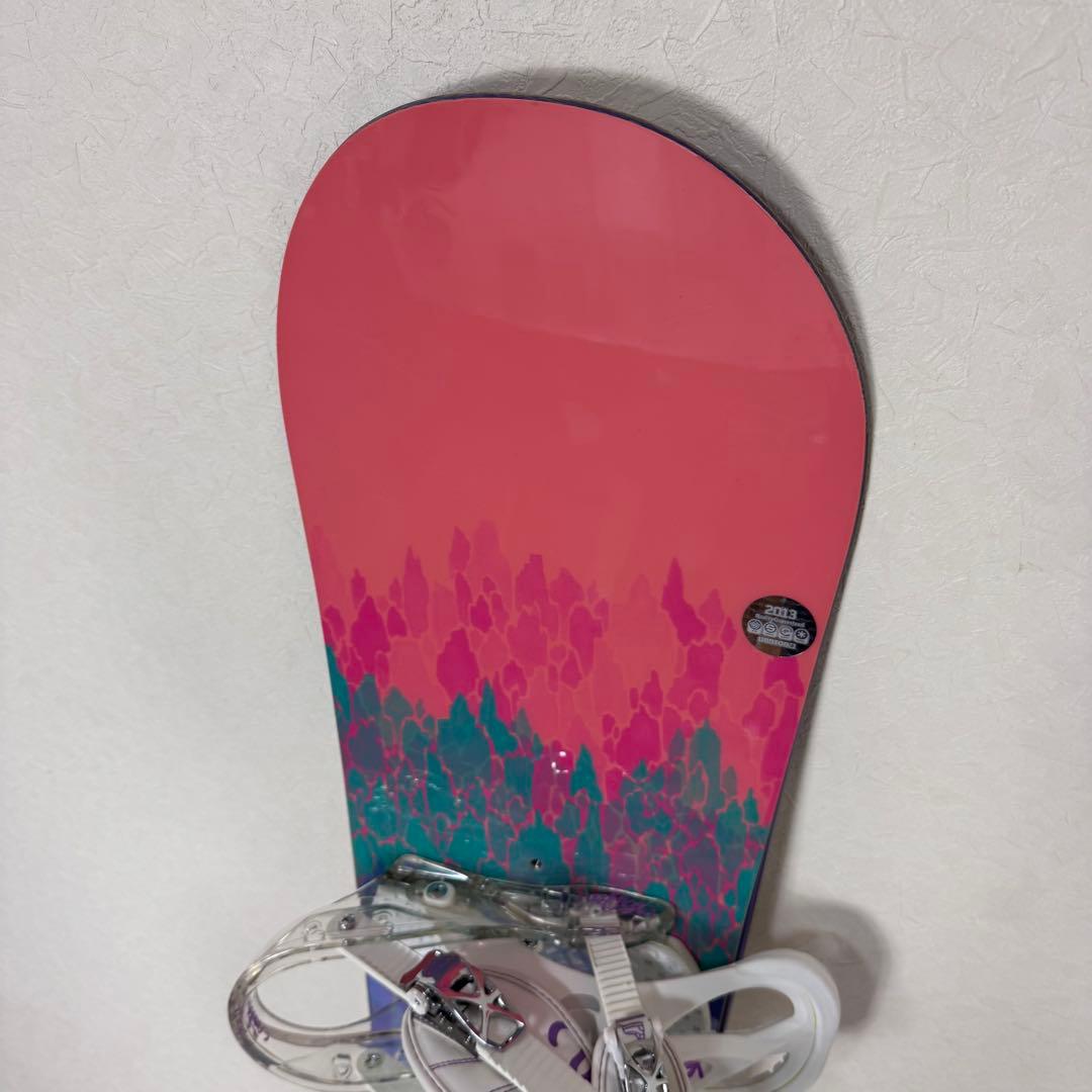 専用BURTON FEATHER 140cm スノーボードセット