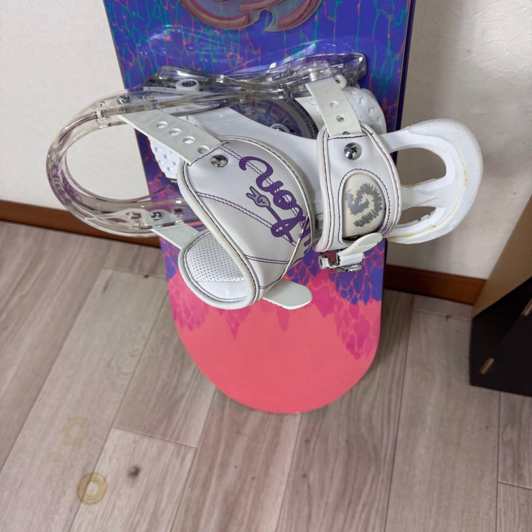 専用BURTON FEATHER 140cm スノーボードセット