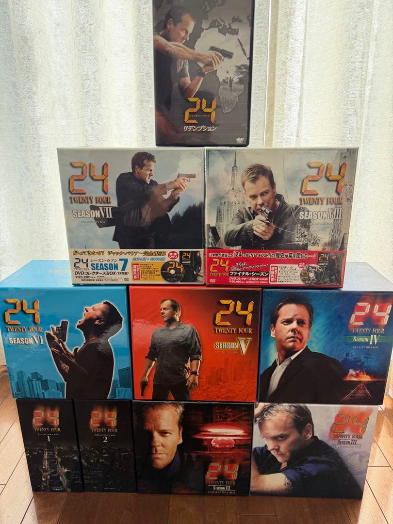 24 DVD BOXセット 全8シーズン+リデンプション