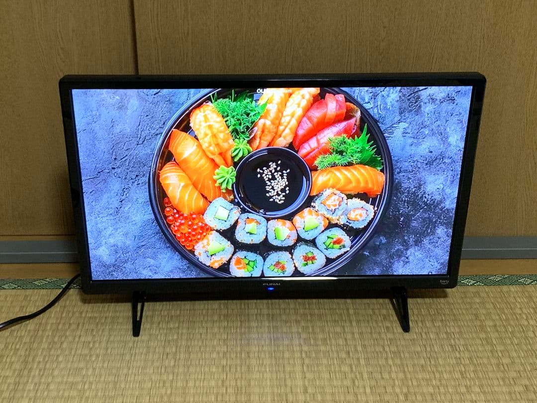 FUNAI 24型スマートテレビ ネット動画／地上波 新品並✨2024年製