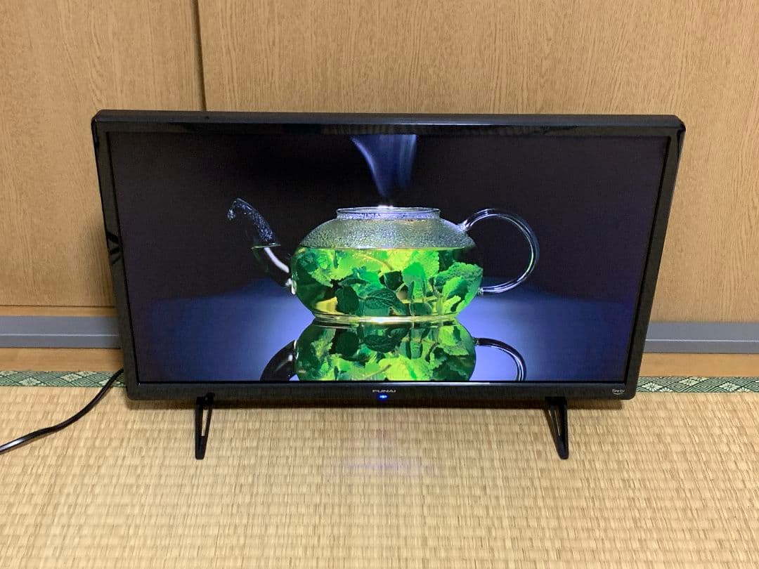 FUNAI 24型スマートテレビ ネット動画／地上波 新品並✨2024年製