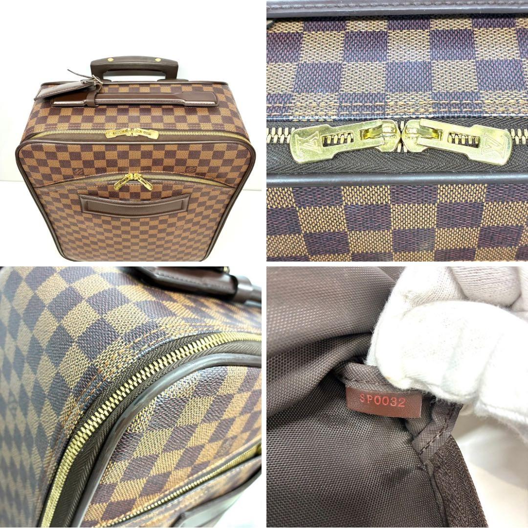 極美品 ルイヴィトン ダミエ ぺガス キャリーバッグ 旅行かばん