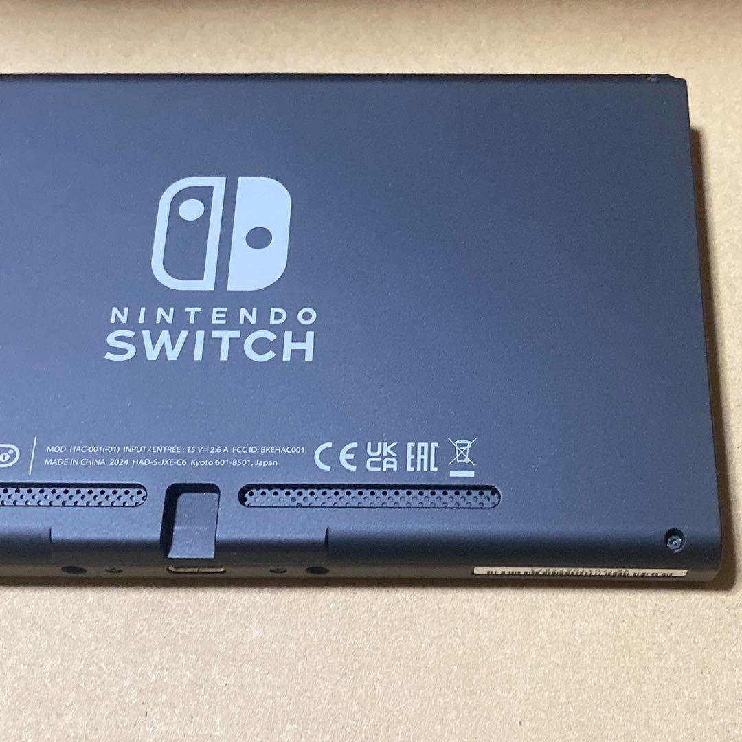 超美品 Switch 本体画面のみ 2024年製 256GBのSDカード付き　⓮