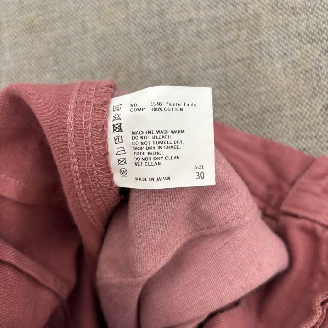 SHISHIKUI Painter pants D.PINK サイズ30