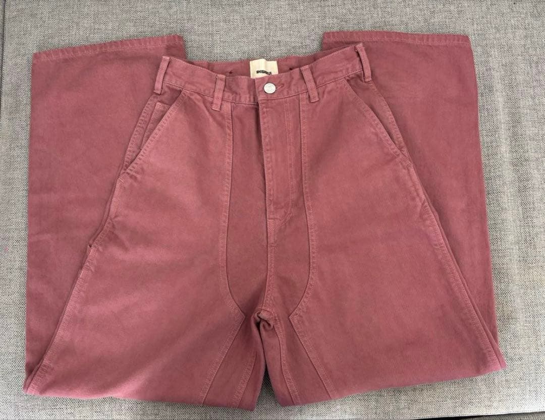 SHISHIKUI Painter pants D.PINK サイズ30