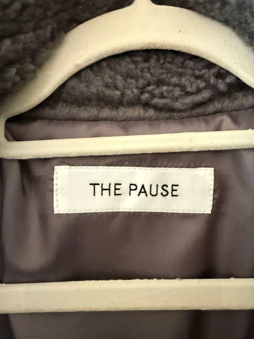 新品未使用！【THE PAUSE】ボアダブルコート/Whim Gazette