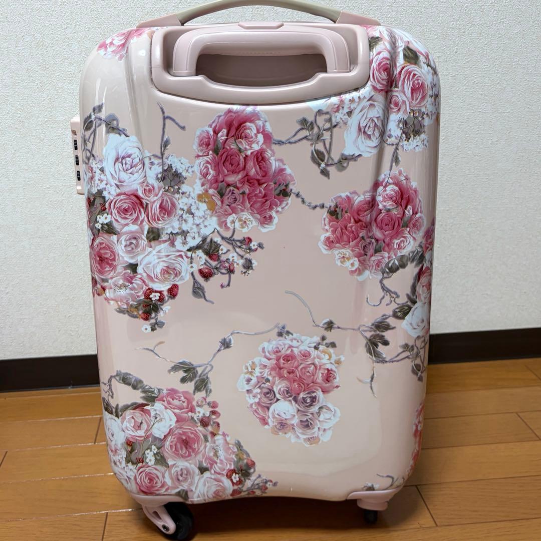 ピンクハウス　キャリーケース　ローズブーケ　苺　トートバッグのおまけ付き【P68