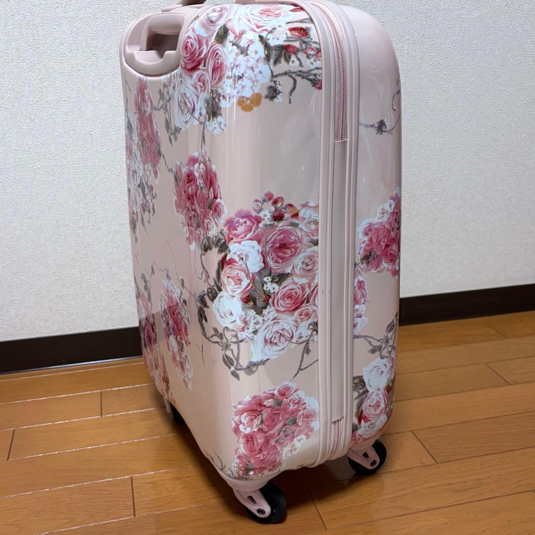ピンクハウス　キャリーケース　ローズブーケ　苺　トートバッグのおまけ付き【P68
