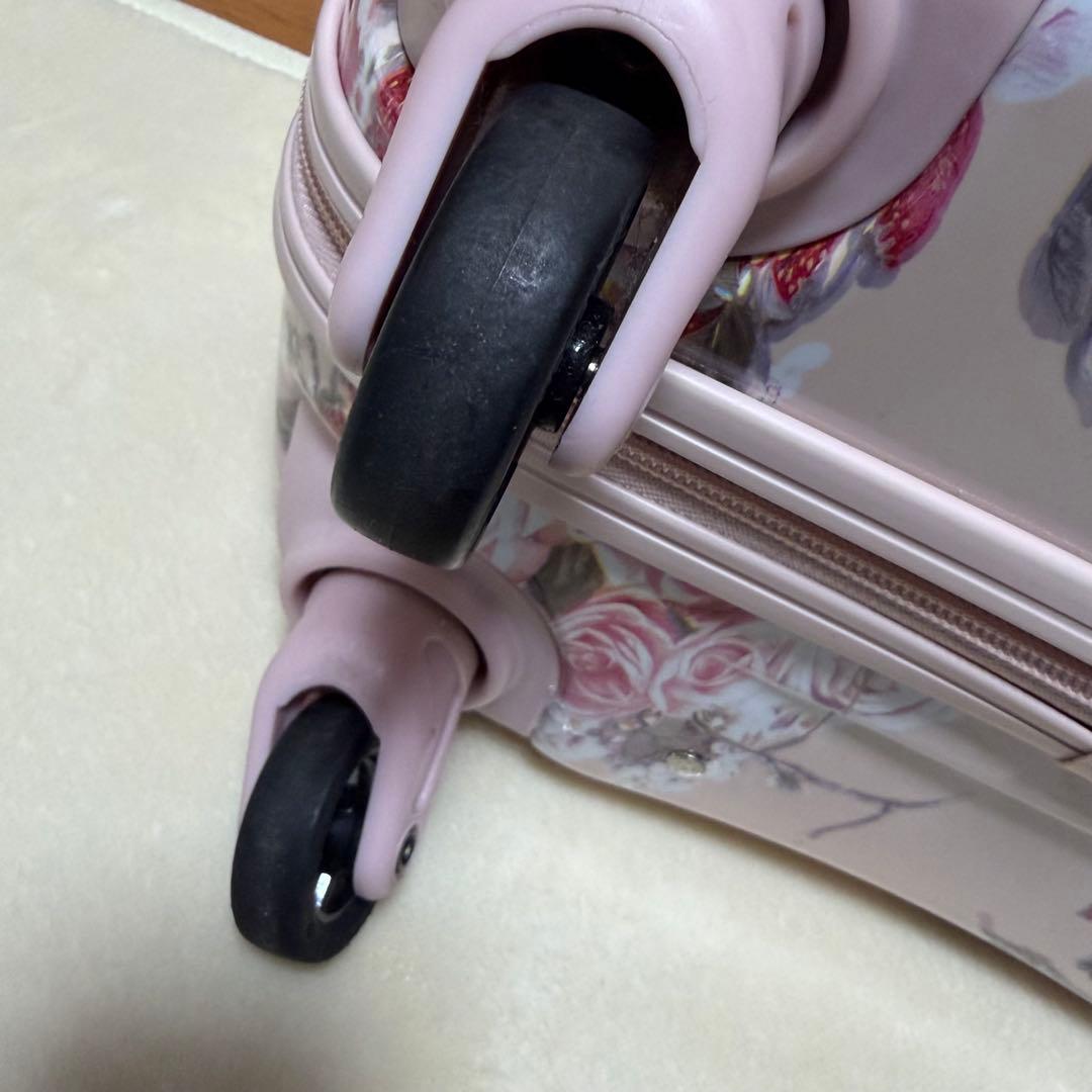 ピンクハウス　キャリーケース　ローズブーケ　苺　トートバッグのおまけ付き【P68