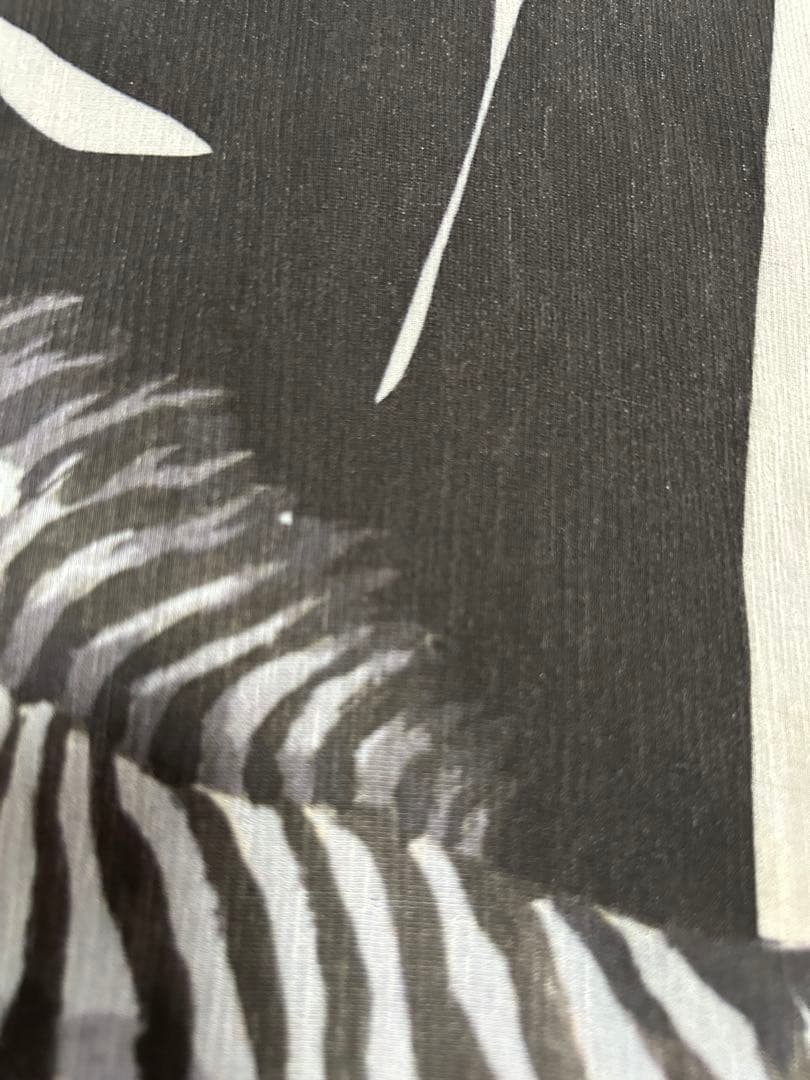 トクコ　ゼブラ柄オーバーサイズカットソー