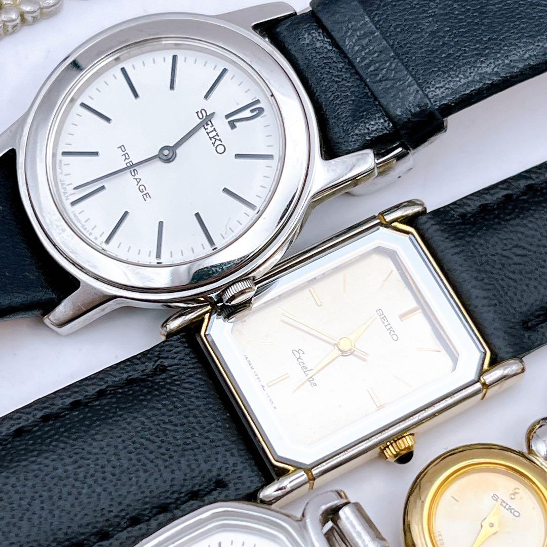 電池交換済み　セイコー　レディース　腕時計　7本　エクセリーヌ