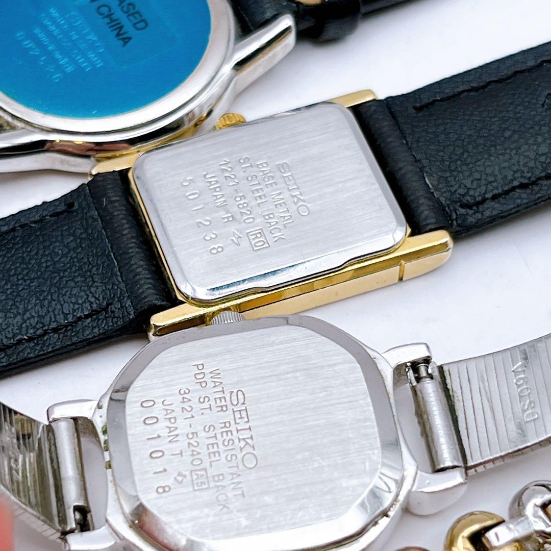 電池交換済み　セイコー　レディース　腕時計　7本　エクセリーヌ