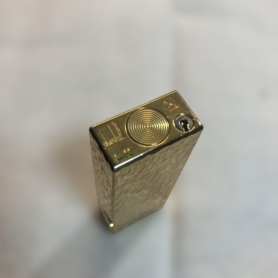 ダンヒルガスライターゴールド