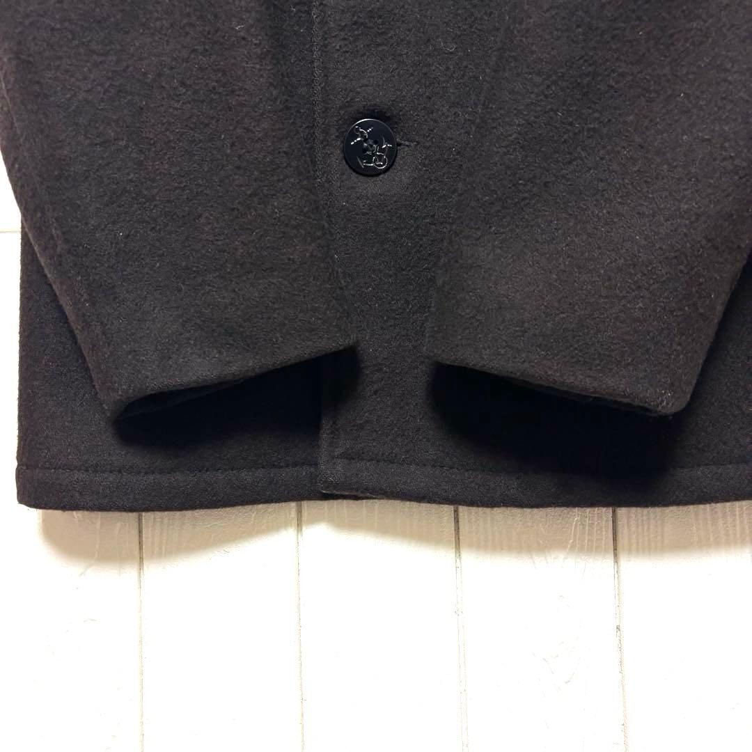 希少色 美品 USA製 SCHOTT 740N ピーコート 裏キルティング 40