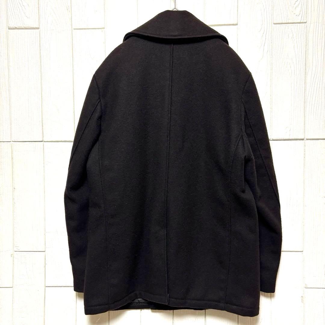 希少色 美品 USA製 SCHOTT 740N ピーコート 裏キルティング 40