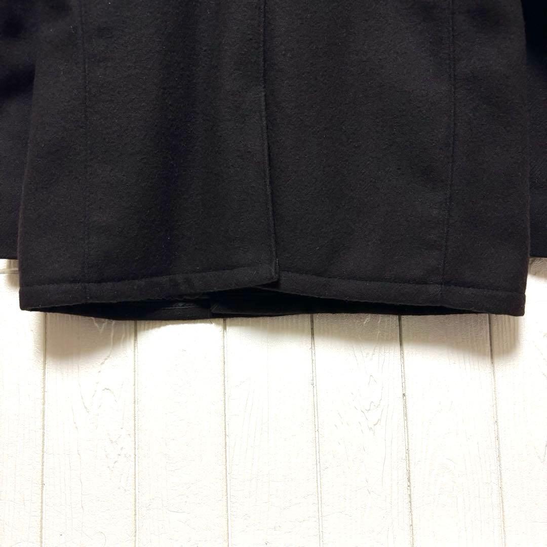 希少色 美品 USA製 SCHOTT 740N ピーコート 裏キルティング 40