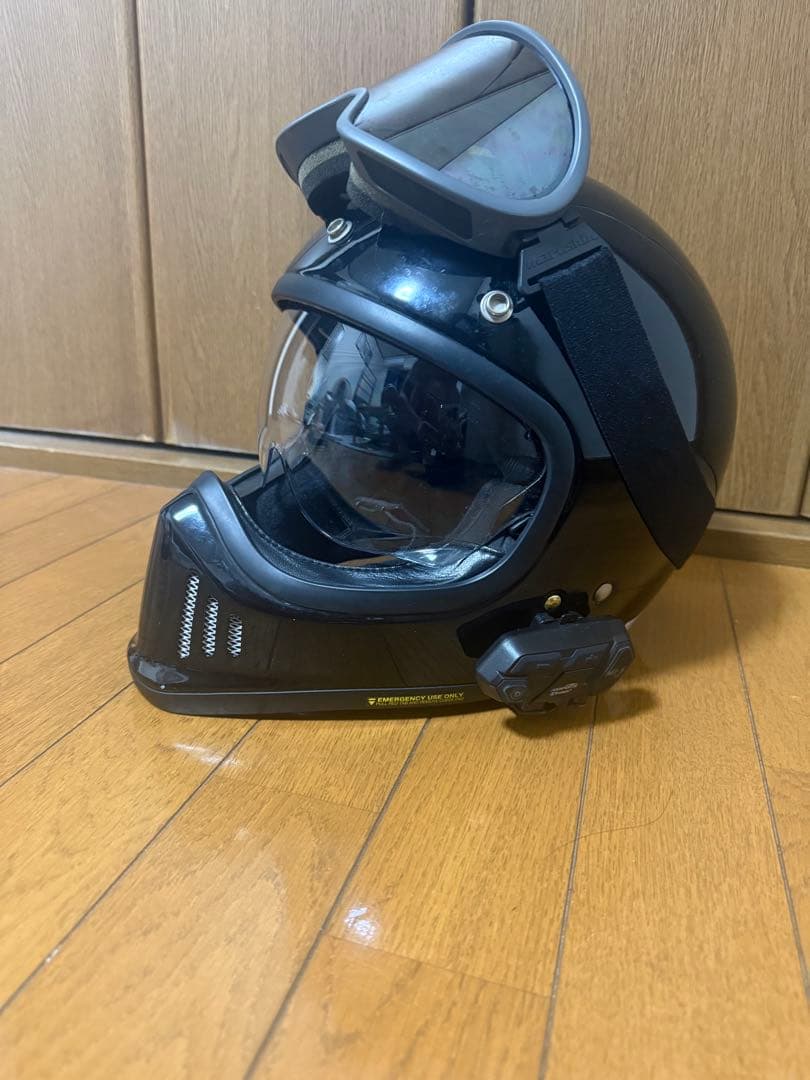ex-zero SHOEI ブラック フルフェイスヘルメット　M箱あり