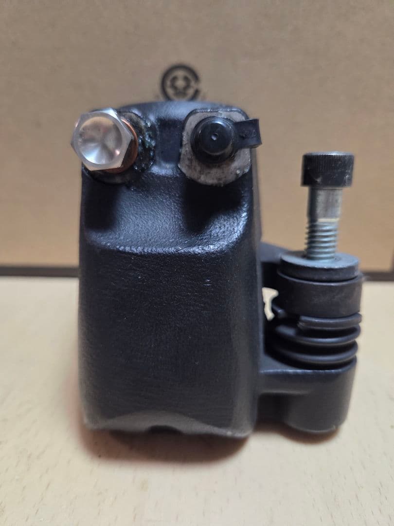 ハーレーエボソフテイルフロントブレーキ