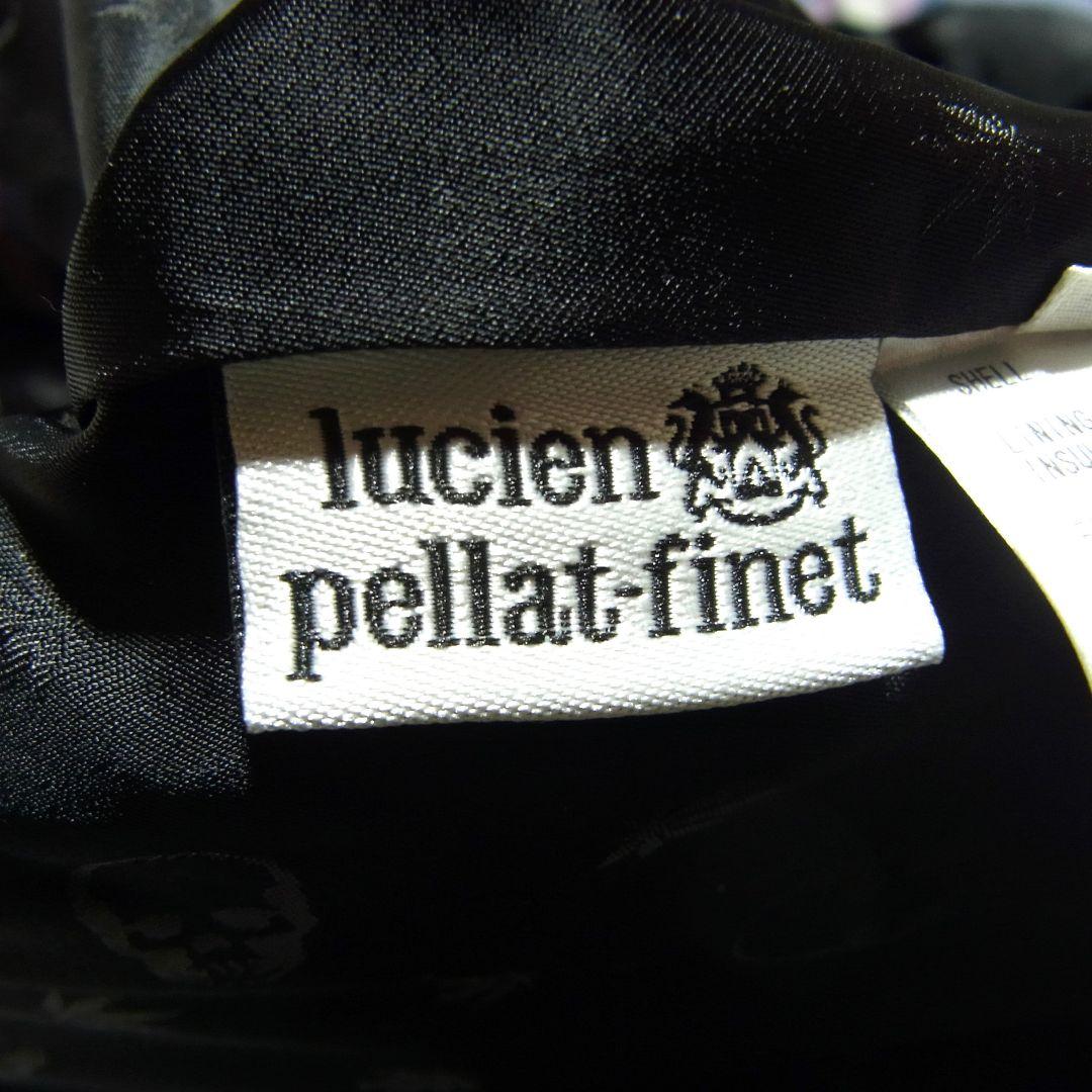 定価28万 ルシアンペラフィネ カシミヤ混 スカルチェック ファー ダウンベスト