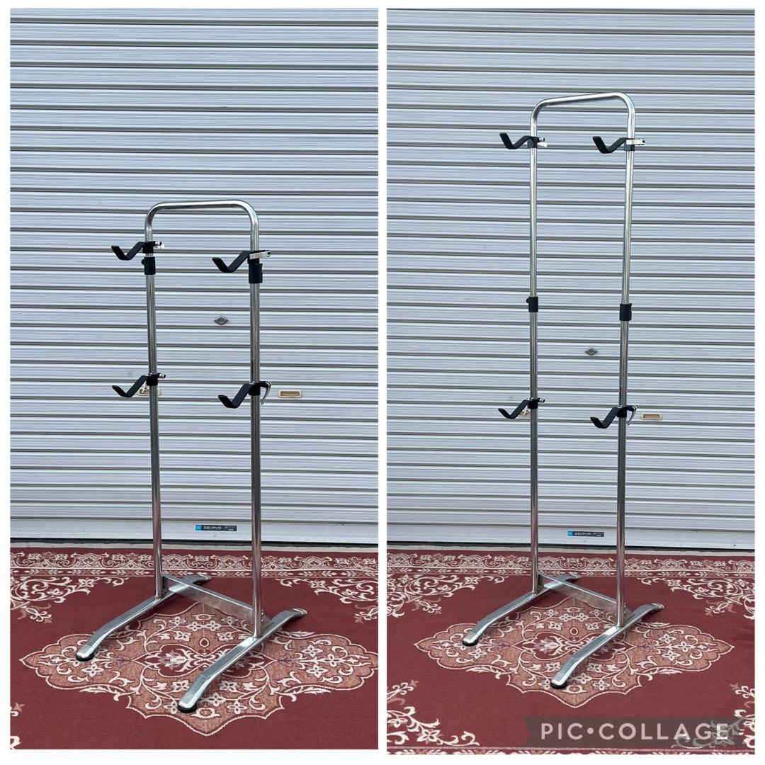 2台収納可能◼︎自立型 置き型 サイクルスタンド メンテナンス ディスプレイ