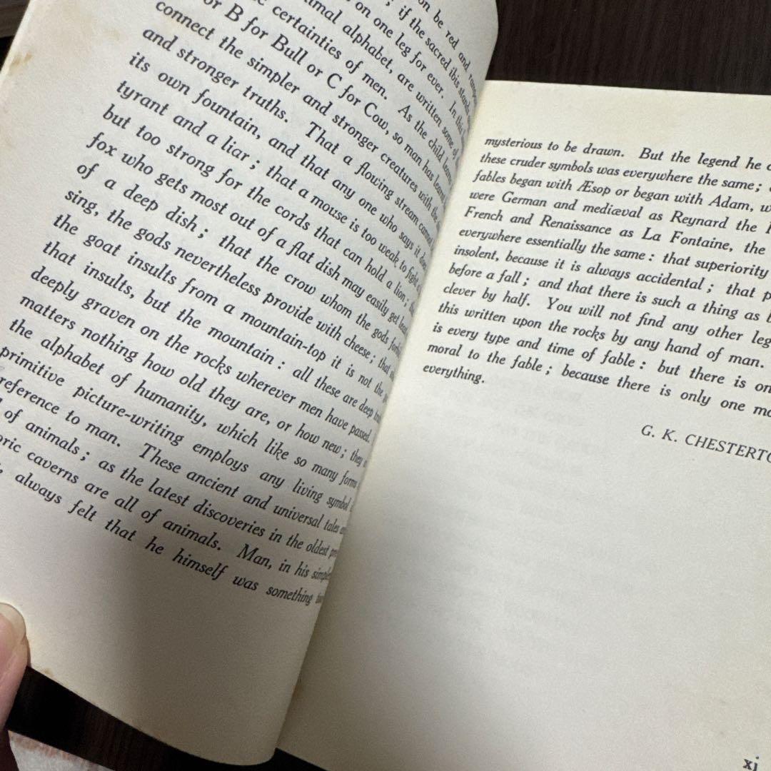 全編英語 AESOP'S FABLES 古本