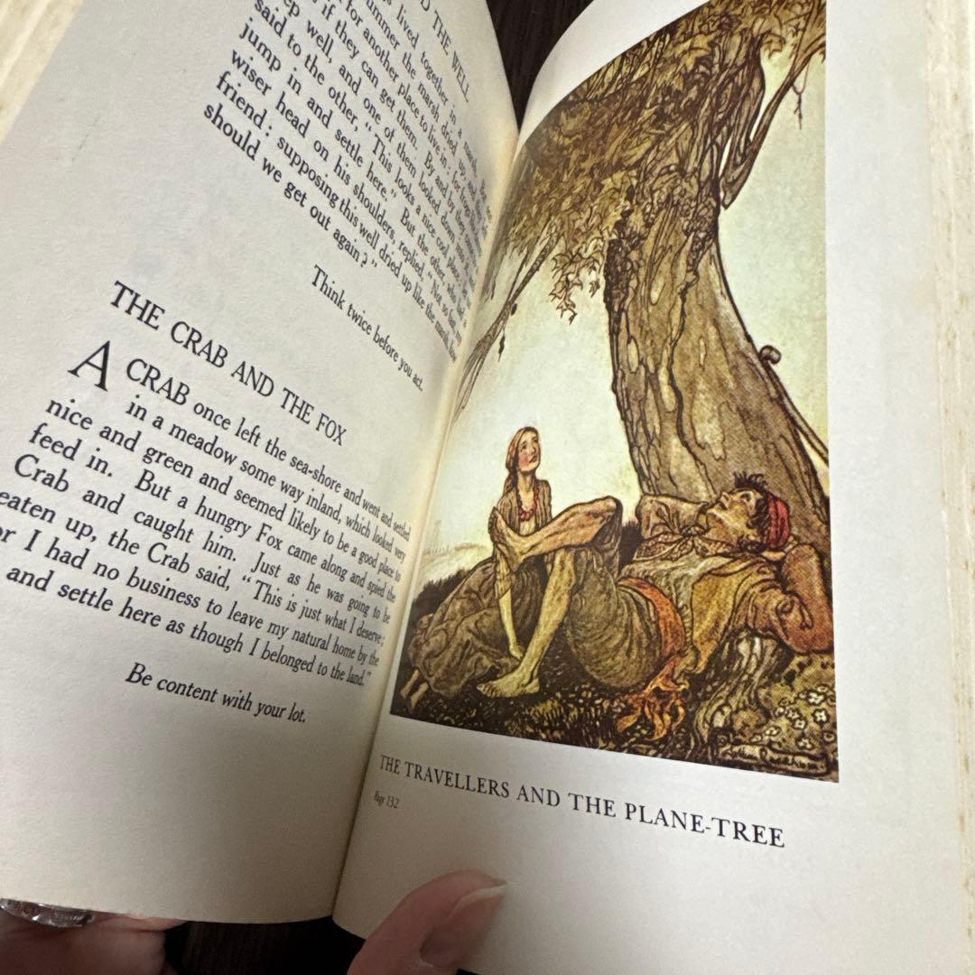 全編英語 AESOP'S FABLES 古本