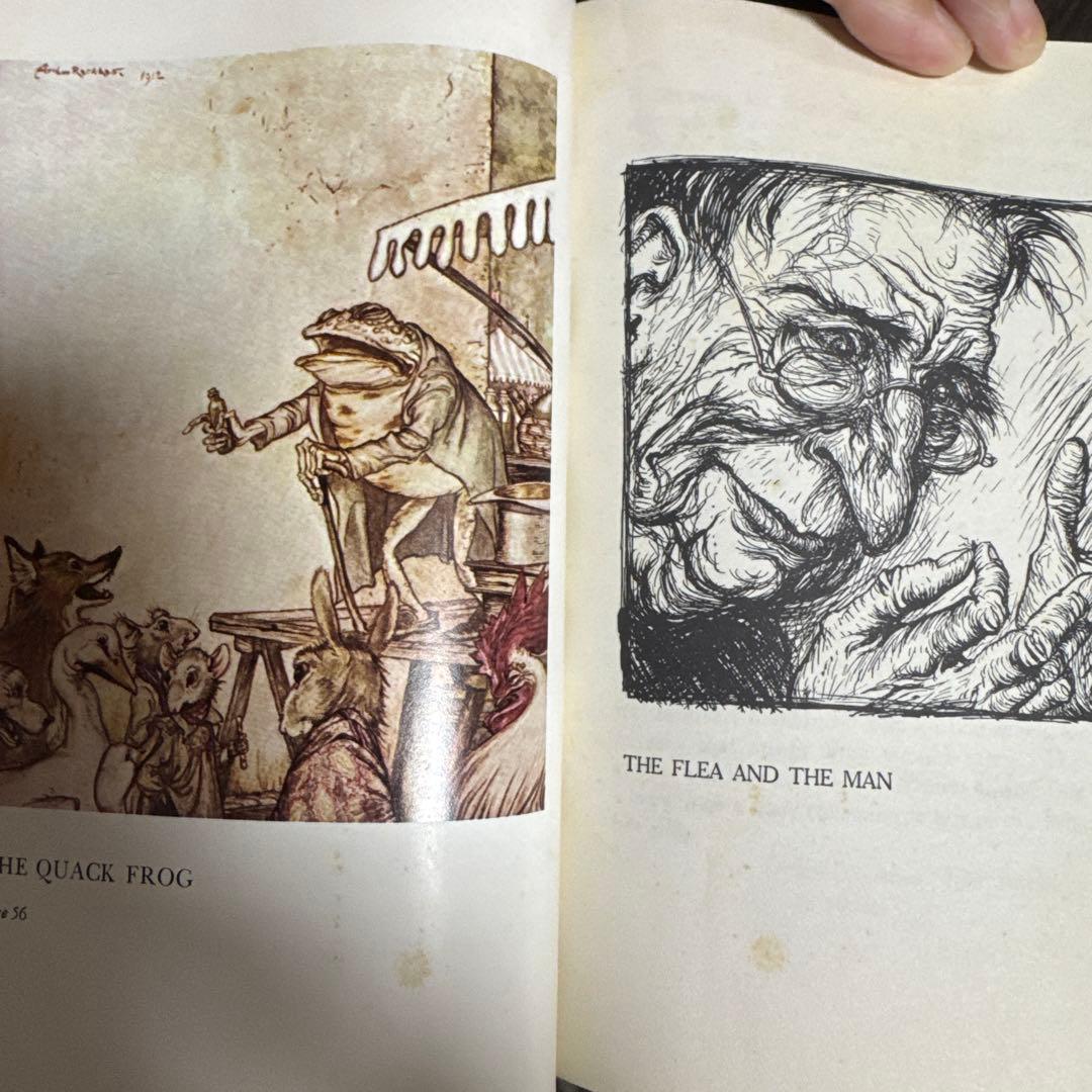 全編英語 AESOP'S FABLES 古本