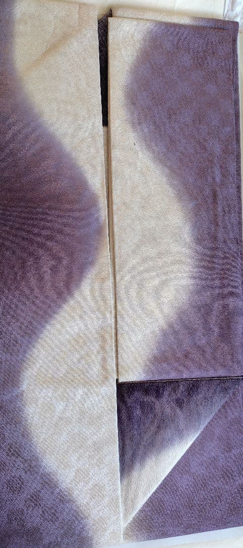 染色作家 胡蝶蘭　名古屋帯