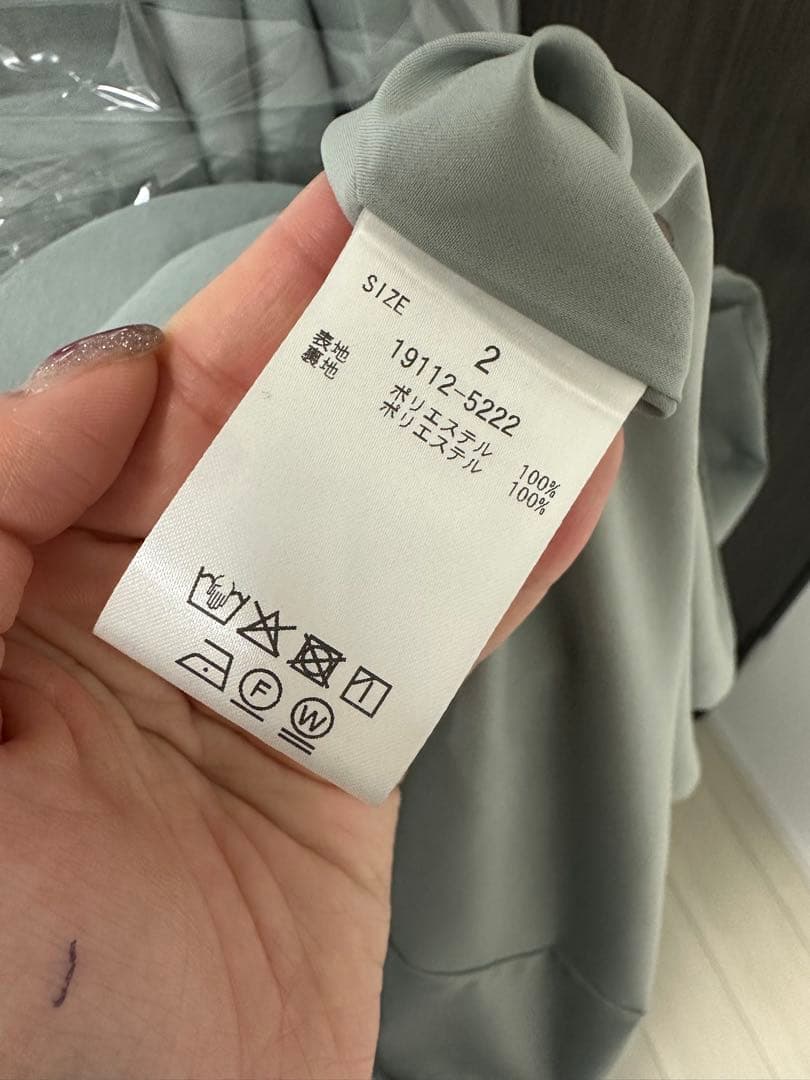 【clane】 FLUFFY SHEER SHAPE ONEPIECE 2