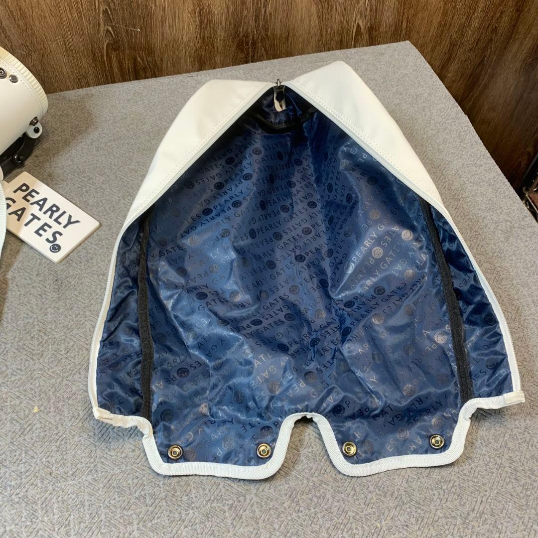 I618\" PEARLY GATES セルフスタンドバック 白 ホワイト