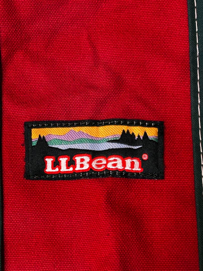 【レア】LLBean エルエルビーン トートバッグ 赤/緑