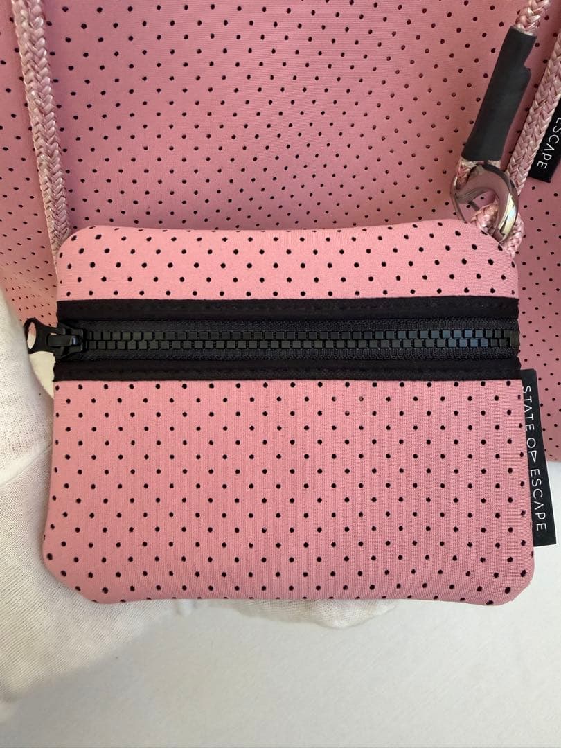 【ステイトオブエスケープ】トートバッグ　エスケープトートバッグ　ライトピンク