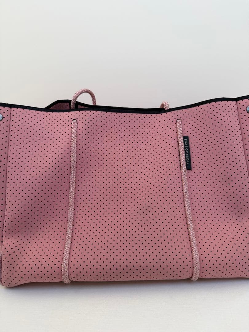 【ステイトオブエスケープ】トートバッグ　エスケープトートバッグ　ライトピンク