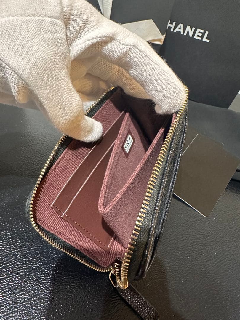 CHANEL L字コンパクト財布