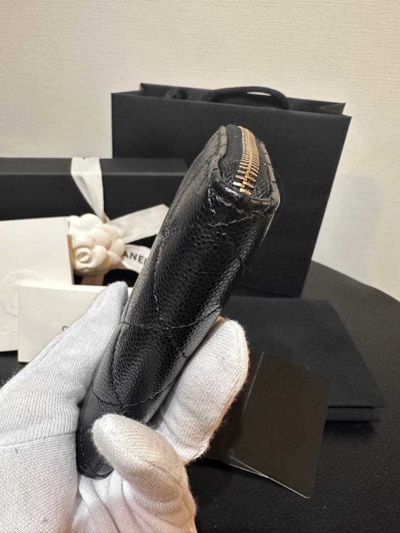 CHANEL L字コンパクト財布