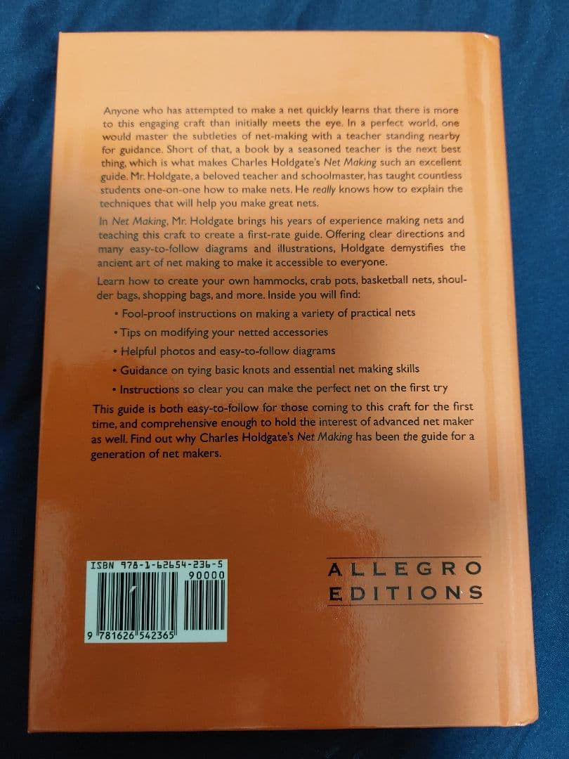 洋書 Net Making by Charles Holdgate